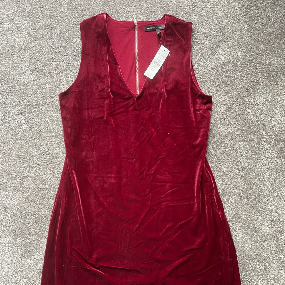 Black House White Market Velvet Shift Dress NWT size 8